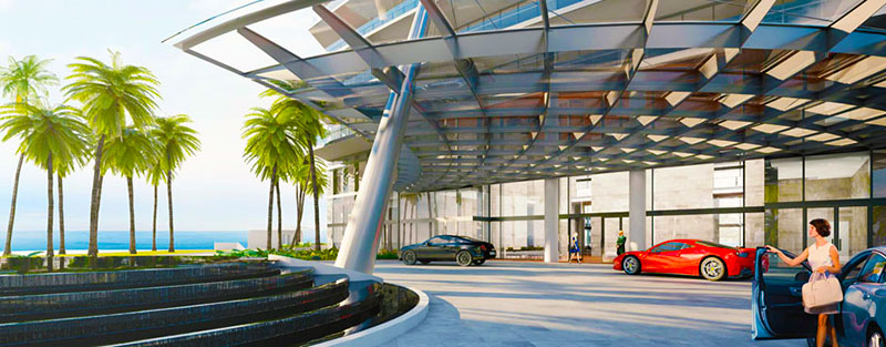 Armani Tower Luxury Oceanfront Residences - Entrance