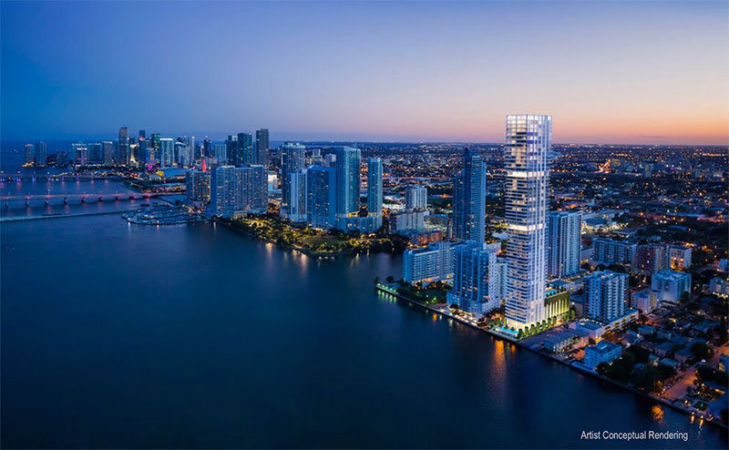 Elysee, New Luxury Boutique Tower in Edgewater Miami